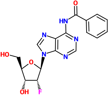 (image for) MC081322 N6-Benzoyl-2'-fluoro-2'-deoxyadenosine